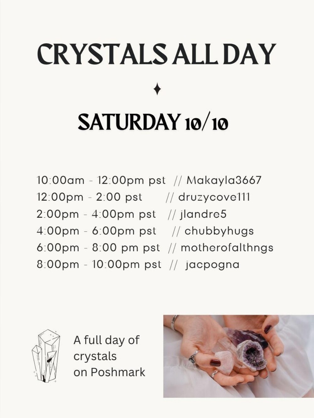 ๐๐ALL ABOARD THE CRYSTALS ALL DAY RAID TRAIN๐๐ - Picture 1 of 1